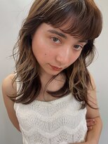 イルフレール(ill frere)&nbsp;ワイドバング　インナーカラー　ケアブリーチ　梅田　中津