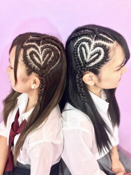 ヘアサロン トミー(Hair salon TOMMY)の写真/今しかない学生生活、かわいい髪の毛でたくさん写真に残しましょ◎