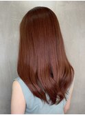 20代30代40代髪質改善カラーピンク巻き髪