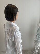 カシェ シモムラ(Cashe'e SHIMOMURA) ぱっつんボブ