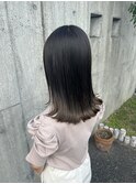 外ハネグラデーションカラー