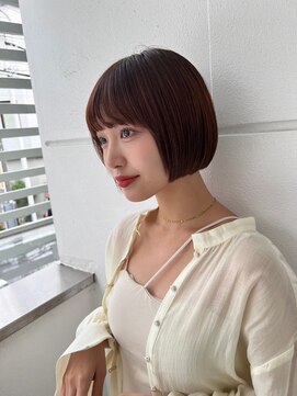 サンド 鹿児島中央(sand) 黒髪/グレーベージュ/レイヤーロング/前髪パーマ[鹿児島駅]