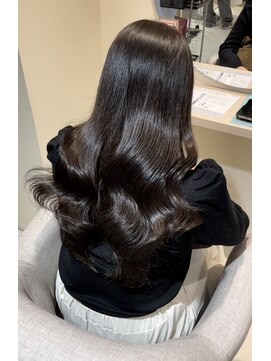 クレビアテン(CreBiA ten_) グレージュカラー×韓国巻き髪