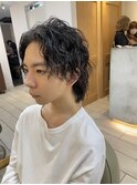 横浜★ウルフカットのツイストスパイラル