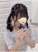 編み込みローハートツインテール＊まゆ