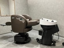 巡華の雰囲気（席に座ればシャンプー台に移動する必要なし）