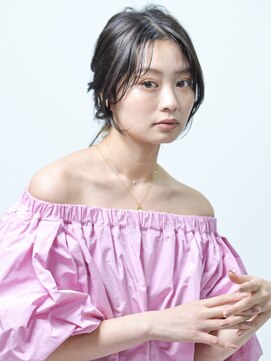 ロアーヘアー オペラオー 折尾店(RAWR hair Opera O) 【RAWR】お呼ばれヘアセット_ニュアンスアップヘア