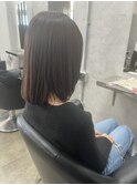 顔まわりレイヤーボブ