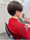 【Owll】石田学史20代30代40代オリーブベージュ刈り上げショート