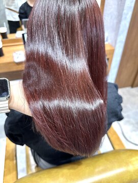 ブレス 横浜(bless) チェリーレッド/髪質改善/艶髪