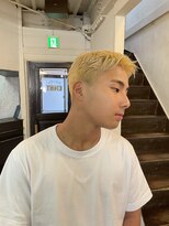 ビーバイエイトジェンツ(Bee by EIGHT GENTS)&nbsp;サーフカール/スパイキーショート/ブルーブラック/心斎橋