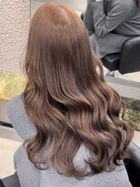 ペレ アネックス 大阪梅田茶屋町店(PELE ANNEX)&nbsp;くびれヘア/アプリコットオレンジ/夏のヘアアレンジ/梅田