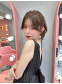 結んで可愛い顔まわりcut