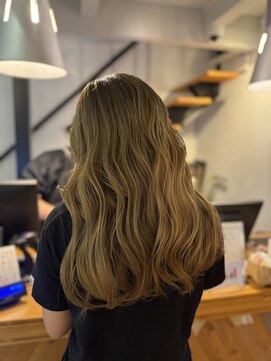 チェロ(CHERO) ★美髪＃ハイトーンカラー＃グレージュ＃ダブルカラー＃ブリーチ