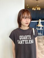 ラグ バイ シゲルカットクラブ 神田久志本店(lag)&nbsp;オレンジボブ