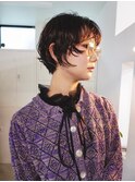 ニュアンスショート×パーマ