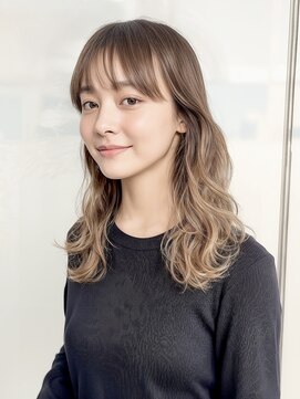 ボタン(botan) NAOKIこだわりのミディアムオーラウェーブ