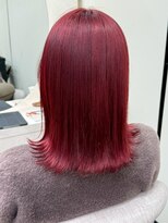 オズ 郡山桑野店(OZ)&nbsp;垢抜けピンクブラウン外ハネボブ