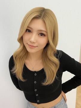 ラビス 浦和(Lovis) ハイライトカラー/アプリコットオレンジ/くびれヘア