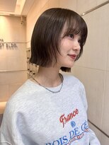 ガーデン 渋谷(GARDEN)&nbsp;ボブ　レイヤーボブ　フェイスレイヤー　透明感カラー