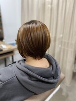 テーラヘアー 土浦店(TELA HAIR) 酸性縮毛矯正で丸みショート