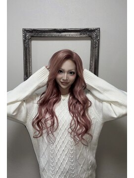 ガルボヘアー 名古屋栄店(garbo hair) #プルエクステ#エクステ#ブリーチ#ピンクカラー#名古屋エクステ