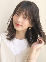 リヤン 表参道(lyann)&nbsp;イメチェン外ハネボブナチュラルカールレイヤーカット前髪