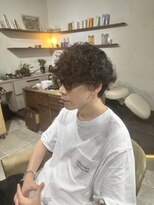 シラス(SiLasu)&nbsp;プードルパーマ 宇都宮/メンズ/メンズパーマ/マッシュ