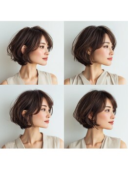 スタジオ アルファプラス 日暮里店(studio α+)の写真/世界初の特許技術ステップボーンカット資格保持者在籍！360°どこから見ても綺麗なシルエットが叶う☆