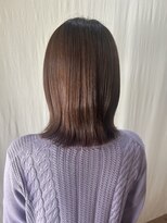 ココカラヘアー ニコ(cococara hair nico)&nbsp;くびれボブ/ミディアムボブ/オリーブベージュ