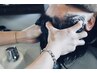 【満足度の高い定番コース】メンズカット+シェービング+クイックスパ