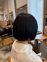 カノエ 山口小郡店(canoe) ボブ×ブラックカラー
