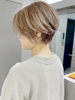 ピークス 千葉店(Peaks)&nbsp;ナチュラルショート/ハッシュレイヤーボブ/韓国/前髪/顔周り