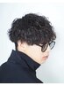 【新規】　メンズカット＋波巻きパーマ￥9900 【メンズ/眉毛/パーマ】