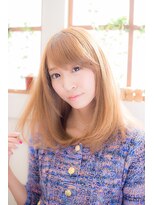 ミエルヘアービジュー(miel hair bijoux) 思わず触れたくなっちゃう♪艶☆ストレート【miel hair bijoux】