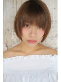 大人可愛いショートボブ♪