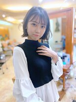 ラウンジ モリオ イケブクロ(Lounge MORIO Ikebukuro)&nbsp;【morio池袋】かっこよくて色っぽい切りっぱなしボブ♪