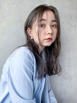 アイティー バイ アルバム 浦和店(IT by ALBUM) ストレートウェットスタイル_オリーブカラー_27635