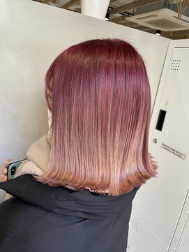 エイト 上野店(EIGHT ueno) 【EIGHT 上野】石田　ピンクグラデーション