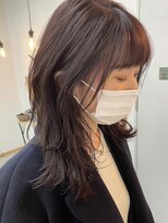 キューズ クラブ(cuz KLUB)&nbsp;【cuzKLUB】レイヤースタイル×ピンクバイオレットブラウン