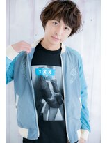 ミック 日暮里店(miq) ランダムパーマ無造作感モテBOYニュアンスマッシュc1