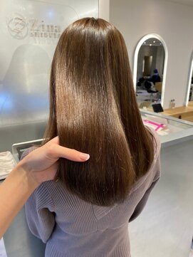ジーナ セントラル銀座(Zina) 髪質改善*大人かわいいコテ巻き*デジタルパーマ ZinaCENTRAL