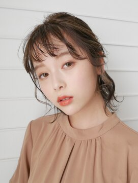 アース 三軒茶屋店(HAIR&MAKE EARTH) 三軒茶屋_レディース_ヘアセット_ヘアアレンジ_ミルクティ_小顔