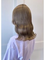 へアメイクワンプラス 四日市(HAIR MAKE ONEplus)&nbsp;10代20代/大人かわいい/くすみベージュ/艶カラー