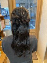 サロンドアンアリー(Salon de an Ally) [Salon de an Ally/六町]お呼ばれハーフアップ /ヘアセット