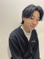 コネクト(Connect)&nbsp;黒髪センターパートウルフツーブロック