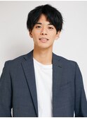 ハイライト/マッシュパーマ/ウルフ/アッシュブラック[新宿駅]