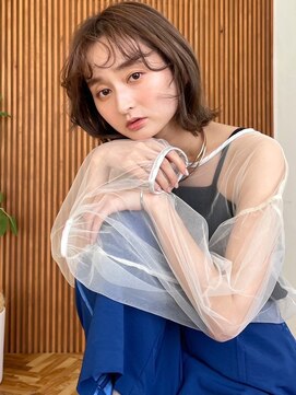 エルロンバイマフェ(AILERON by mahae) 【コテアレンジ】前髪パーマ風