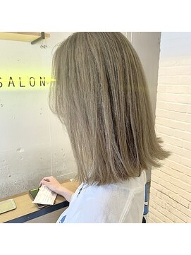 エイト 福岡天神店(EIGHT fukuoka) 【EIGHT 福岡6月】馬場佑馬　ハイトーンブロンドベージュ