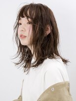 ヒトワ(hitowa)&nbsp;ナチュラルロブ/外はねミディ/グラデーションカラー/日吉